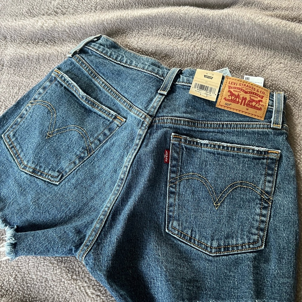 new levi 501 shorts